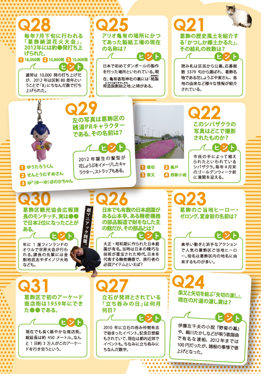 平成25年 第一回葛飾検定 Q21～31