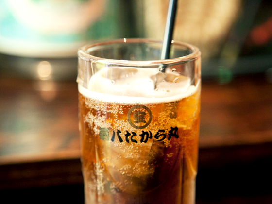 ホッピーは下町っ子に愛されるキンミヤ焼酎（25度）を使用。